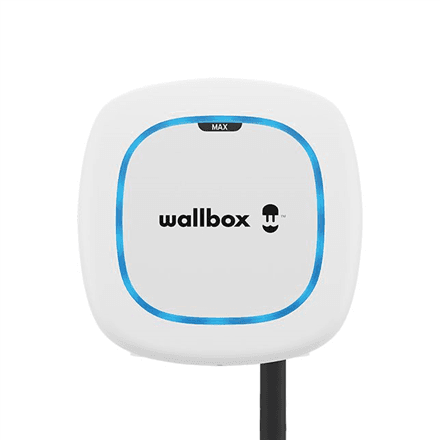 Seinalaadija Wallbox Pulsar Max, 22 kW, 7 m kaabel, valge