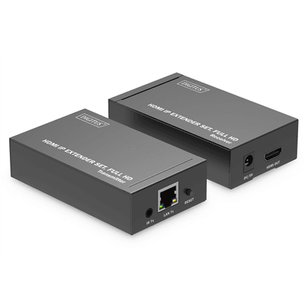 Удлинитель HDMI over IP Digitus, Full HD, 120 м, DS-55517