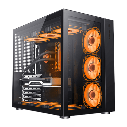 Gamemax Infinity ATX PC case, black