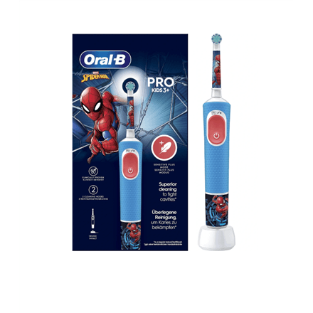 Электрическая зубная щётка Oral-B Vitality PRO Kids Spiderman