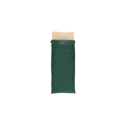 Magamiskott Outwell Contour Prime, tekk, 220 × 85 cm, lukk paremal, roheline