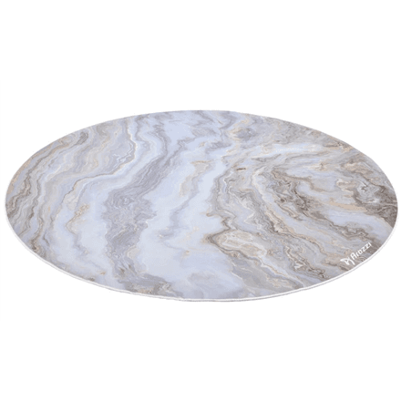 Põrandamatt Arozzi Zona Round Floor Pad, White Marble