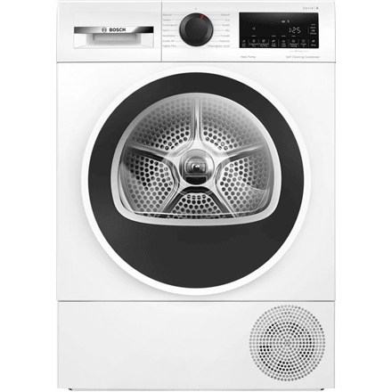 Сушильная машина Bosch WQG2450ISN с тепловым насосом, 9 кг, белая