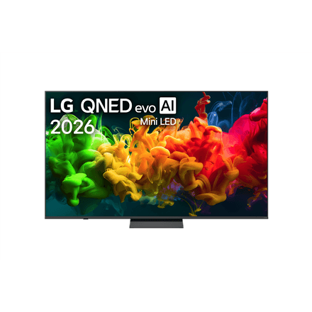 LG 75QNED8EB3A 75" QNED Mini LED 4K Smart TV, webOS, Black