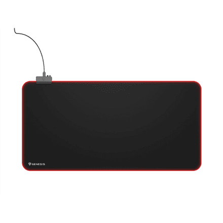 Genesis Boron 500 XXL RGB mouse pad, 800 × 400 mm, black
