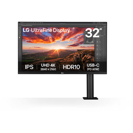 Монитор LG 32UN880K-B 32" 4K UHD IPS с USB-C
