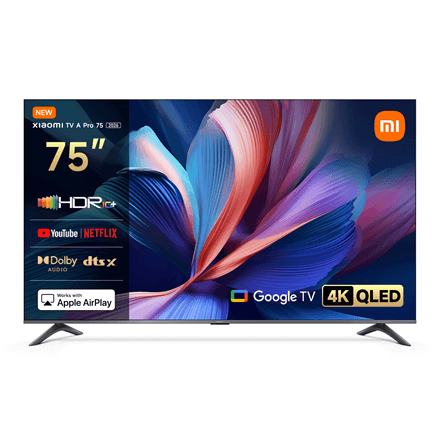 Телевизор Xiaomi QLED TV A Pro 2026 75" 4K, Google TV