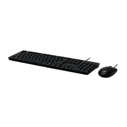 Acer AAK400 Keyboard and Mouse Set Wired Black