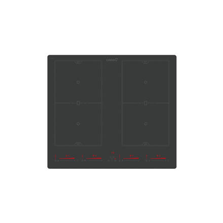 CATA IFSB 6460 MB | Hob | Induction | Number of burners/cooking zones 4 | Touch control | Matte Black | Timer