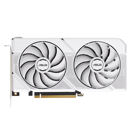 Asus Dual GeForce RTX 5060 OC videokaart 8 GB GDDR7, valge