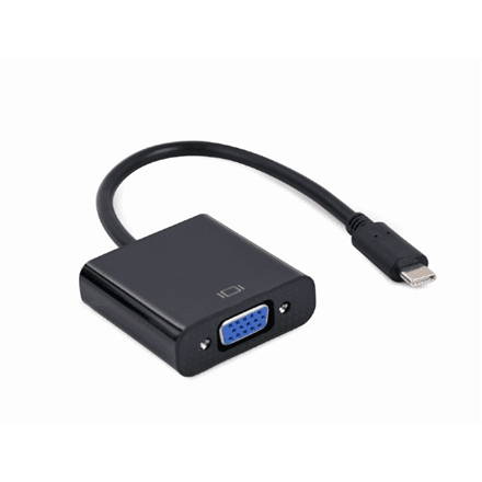 Cablexpert USB-C to VGA adapter cable, Full HD, 0.15 m, A-CM-VGAF-01