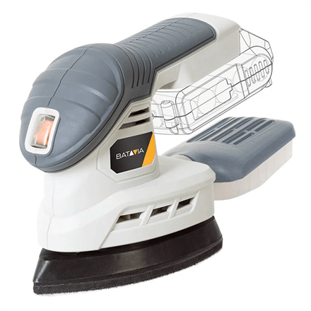 Batavia B.V. | Cordless Detail Sander, Without battery and charger - 18V
