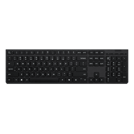 Lenovo Professional Wireless Rechargeable Keyboard Grey Nordic