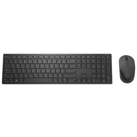 Dell Pro KM5221W wireless keyboard and mouse set, Lithuanian layout, black