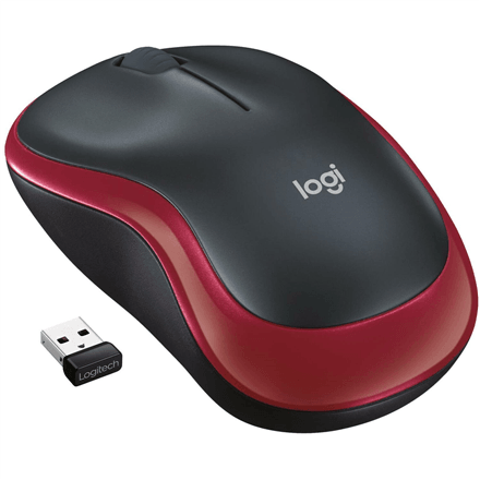 Logitech M185 Wireless Mouse Red