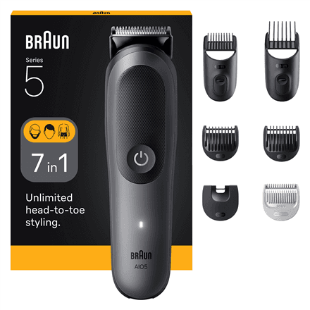 Hoolduskomplekt Braun All-in-One Kit Series 5 AIO5520, must