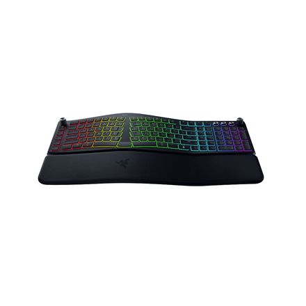 Razer Pro Type Ergo juhtmeta klaviatuur RGB