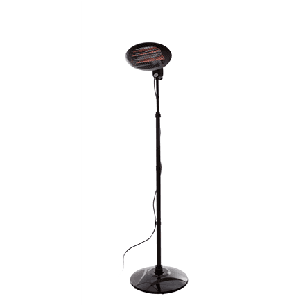 Sunred Elekra Quartz standing infrared heater, 2000 W, IP34, black