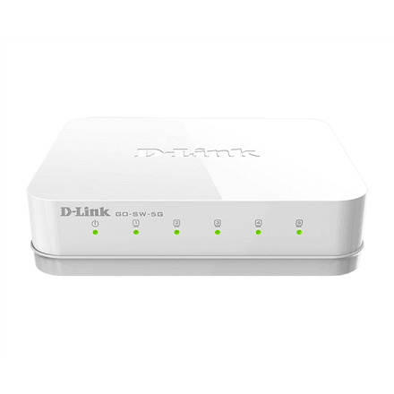 D-Link GO-SW-5G/E 5-Port Gigabit Unmanaged Desktop Switch