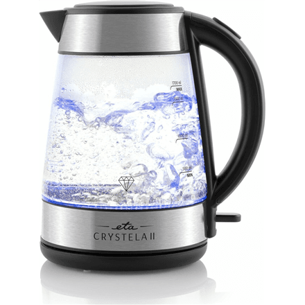 ETA Crystela II 1154 90000 glass kettle, 1.7 L, 2200 W