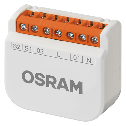Nutilüliti moodul Osram Smart+ WiFi Switch Module, 2 kanalit, valge