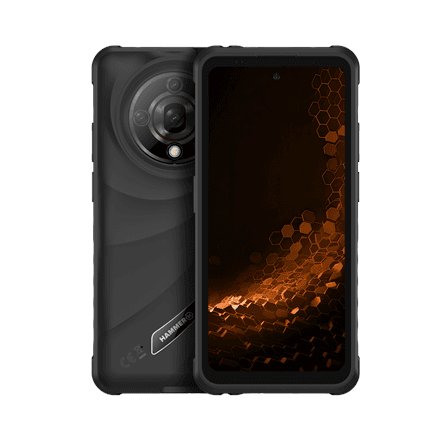 Hammer Iron 6 128 GB must 5G nutitelefon
