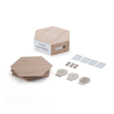 Valguspaneel Nanoleaf Elements Wood Look Hexagons Expansion Pack (3 panels)