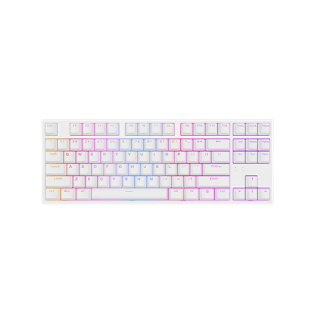 Genesis THOR 404 TKL mehaaniline klaviatuur valge RGB