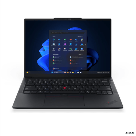 Lenovo ThinkPad E14 G8 AMD | Black | 14 " | IPS | WUXGA | 1920 x 1200 pixels | Anti-glare | AMD Ryzen AI 5 | 330 | 16 GB | SODIMM DDR5 | Solid-state drive capacity 512 GB | AMD Radeon 820M Graphics | Windows 11 Pro | 802.11be | Bluetooth version 5.4 | Keyboard language English | Keyboard backlit | Warranty 36 month(s) | Battery warranty 12 month(s)