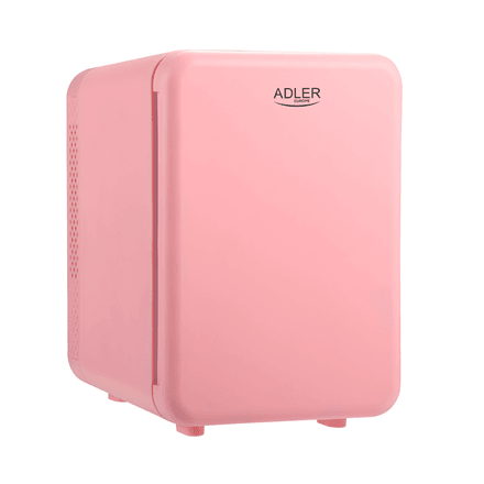 Adler AD 8084 mini fridge, pink, 4 l, 27 cm