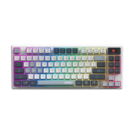 MSI Forge GK600 TKL Wireless gaming keyboard, linear switches, Sky