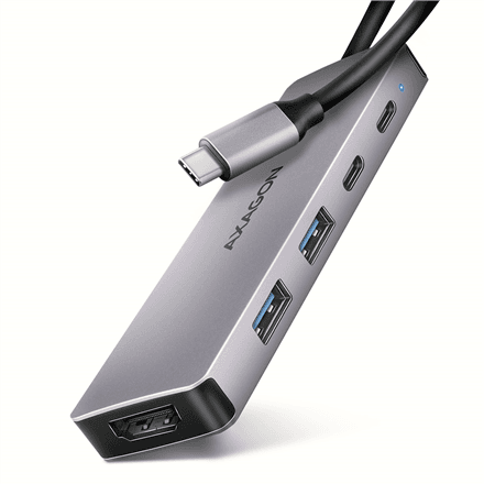 USB-C jagaja Axagon HMC-5H60, 5 in 1, 5 Gbit/s