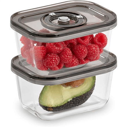 Стеклянные вакуумные контейнеры Caso VacuBoxx Eco-Duo S, 2 шт., 0,5 л