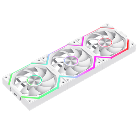 Korpuse ventilaator Gamemax FN12A-N2 WL-W