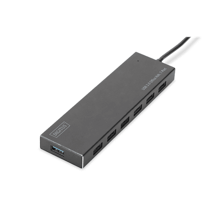 USB-jagaja Digitus DA-70241-1, 7 porti, USB-A