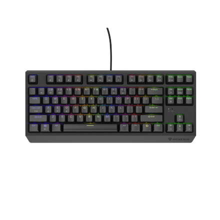 Genesis THOR 230 TKL mehaaniline gaming klaviatuur must