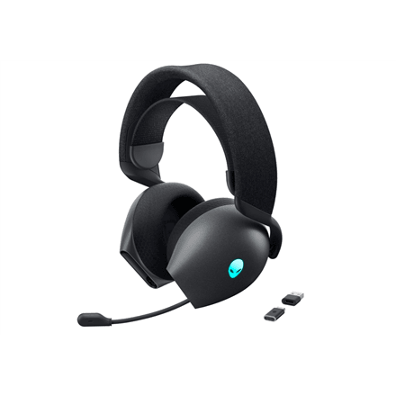 Dell Gaming Headset | Alienware Tri Mode AW725H | Bluetooth | Over-Ear | Microphone | Dark Side of the Moon | Noise canceling | Wireless