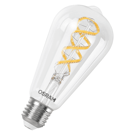 Osram SMART+ Matter Filament Multicolor Edison 40 smart bulb, E27, 4.8 W