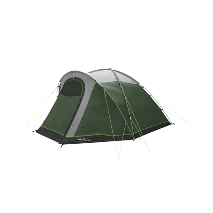 Kahe ruumiga kuppeltelk Outwell Cloud 5, 5 kohta, roheline
