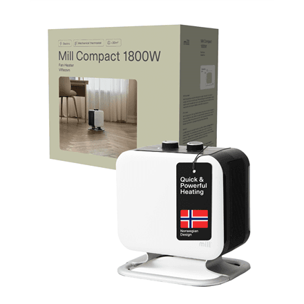 Mill CUS1800MECWA fan heater, 1800 W, up to 30 m²
