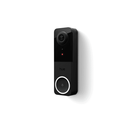 Видеозвонок Philips Hue Video Doorbell Camera, EU/UK, чёрный