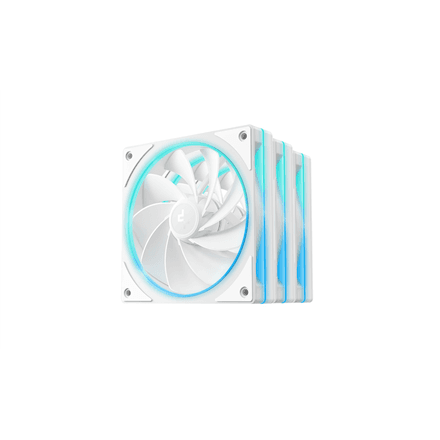 Korpuse ventilaatorite komplekt Deepcool FL12R SE WH 3IN1, 3 tk