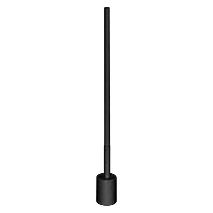 Nurgapõrandalamp Osram Smart WiFi Floor CornerSlim, 8 W, must