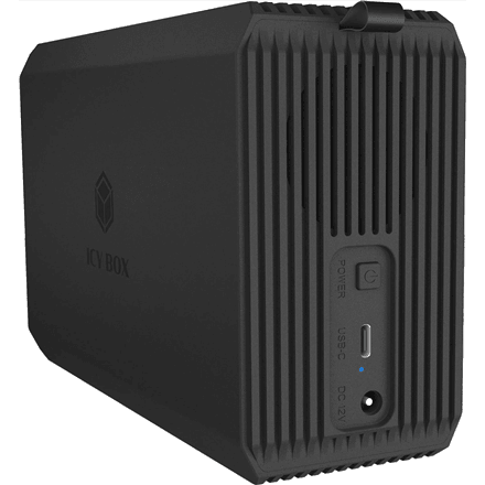 Raidsonic | RAID-System Dual bay, HDD/SSD USB 3.2 (Gen 2) with fan | IB-RD3720-CU3