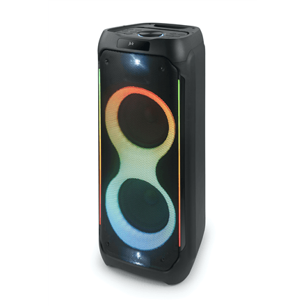 Muse M-1957 DJ party speaker, 800 W, light effects