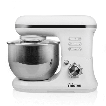 Planetaarmikser Tristar MX-4817, 1200 W, 5 l, valge