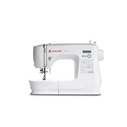 Arvutiga õmblusmasin Singer C5605, 80 pistet, valge