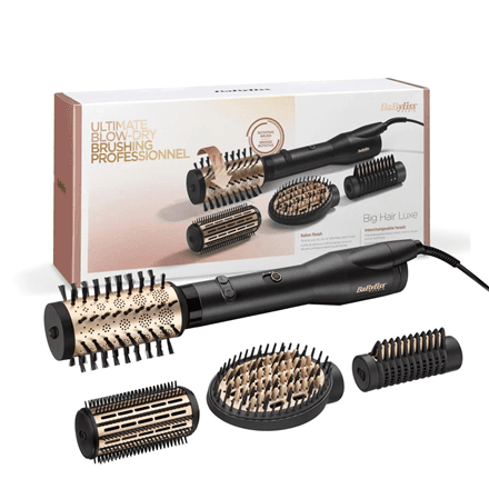 Soe hari BABYLISS AS970E, 650 W, must / kuldne