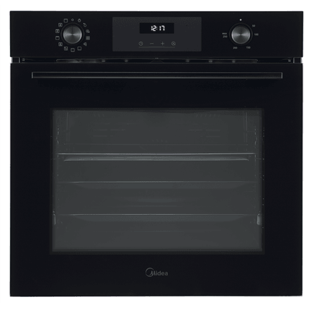 Midea MBO7NM30D0-BK Oven, Built-in, Electric, Width 60 cm, Touch Display, Black