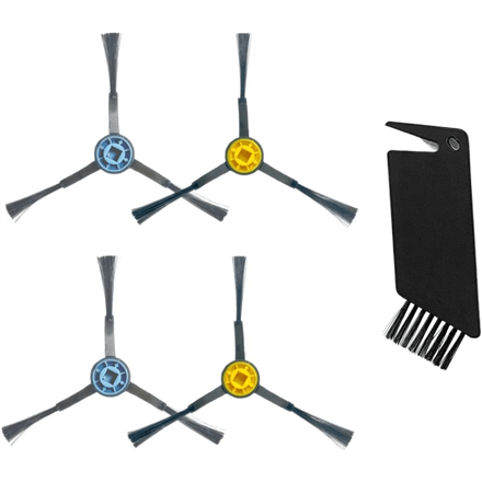 Midea Spare Parts Kit: 4 Side Brushes and Cleaning Brush